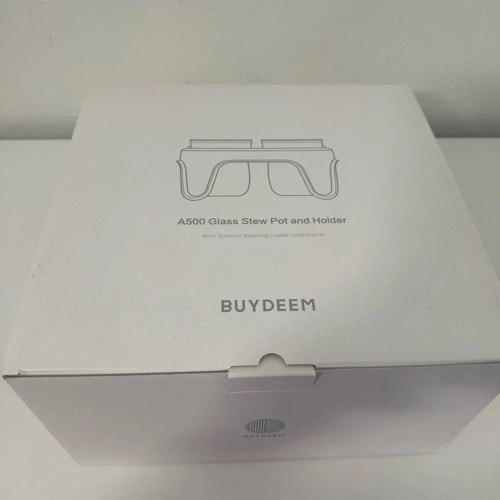 Buydeem G563-G501 Stainless Steel Electric Food Steamer in Mint Green Box NWOT